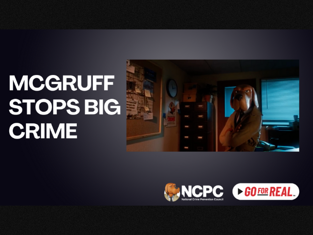 2024 “MCGRUFF STOPS BIG CRIME” GO FOR REAL